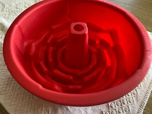 tortiera silicone rosa