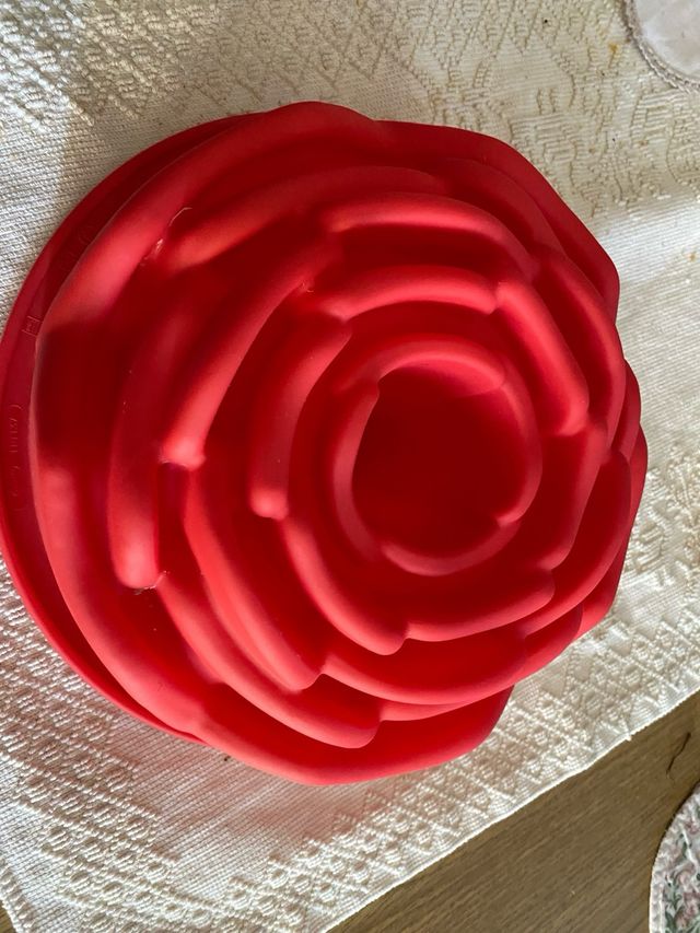 tortiera silicone rosa