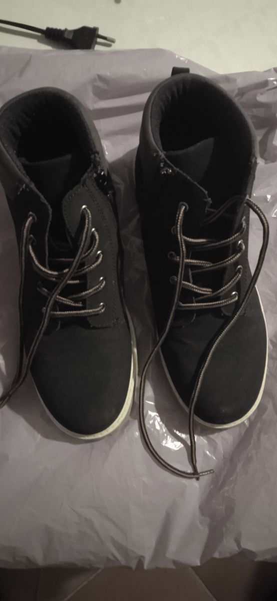 Botas talla 38 azules.