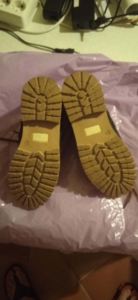 Botas talla 38 azules.