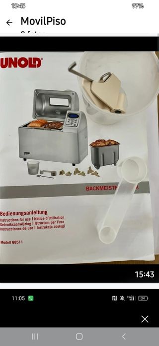 Panificadora Unold Ecológica 