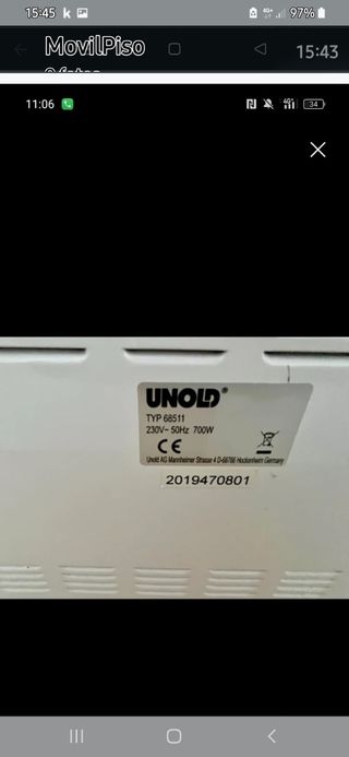 Panificadora Unold Ecológica 