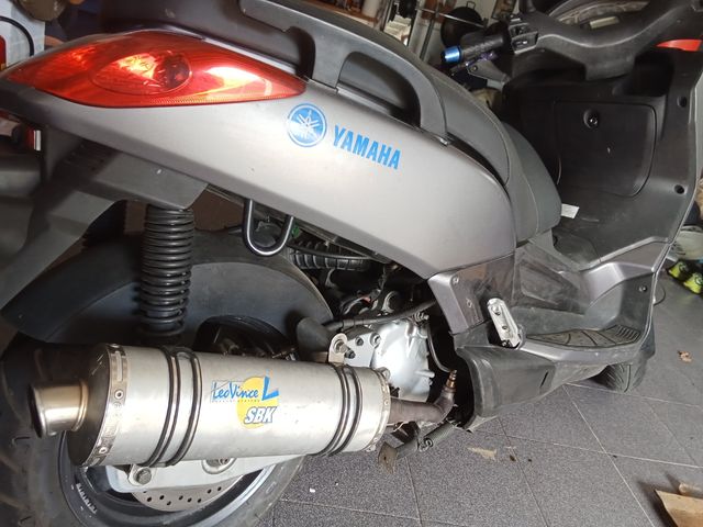 Tubo Escape Yamaha xmax 125 silenciador