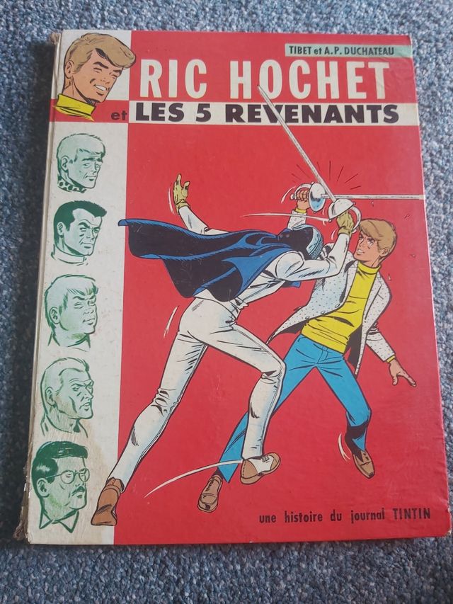 Livro Ric Hochet de 1972