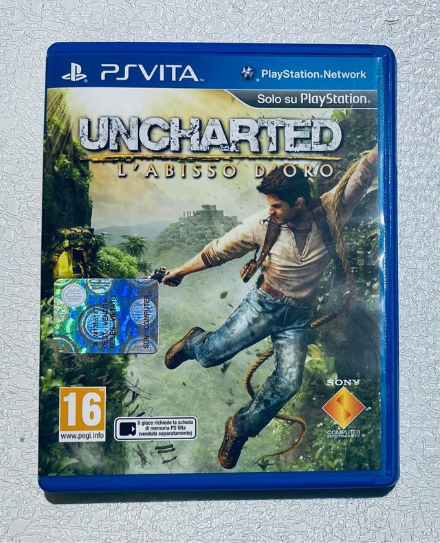 UNCHARTED L'ABISSO D'ORO SONY PSVITA ITALIANO