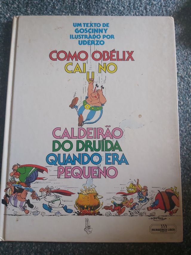 Livro Obelix de 1989
