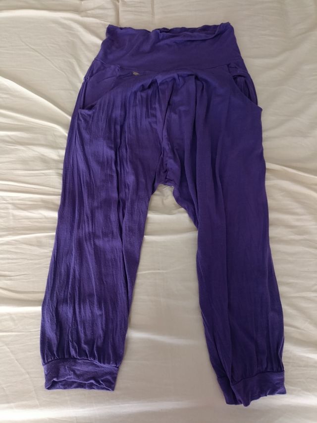Pantalones cagados morados