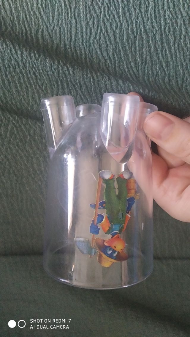 Antiguo vaso Danonino