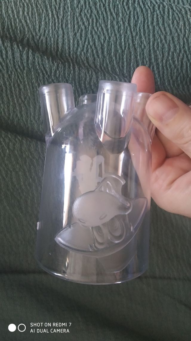 Antiguo vaso Danonino