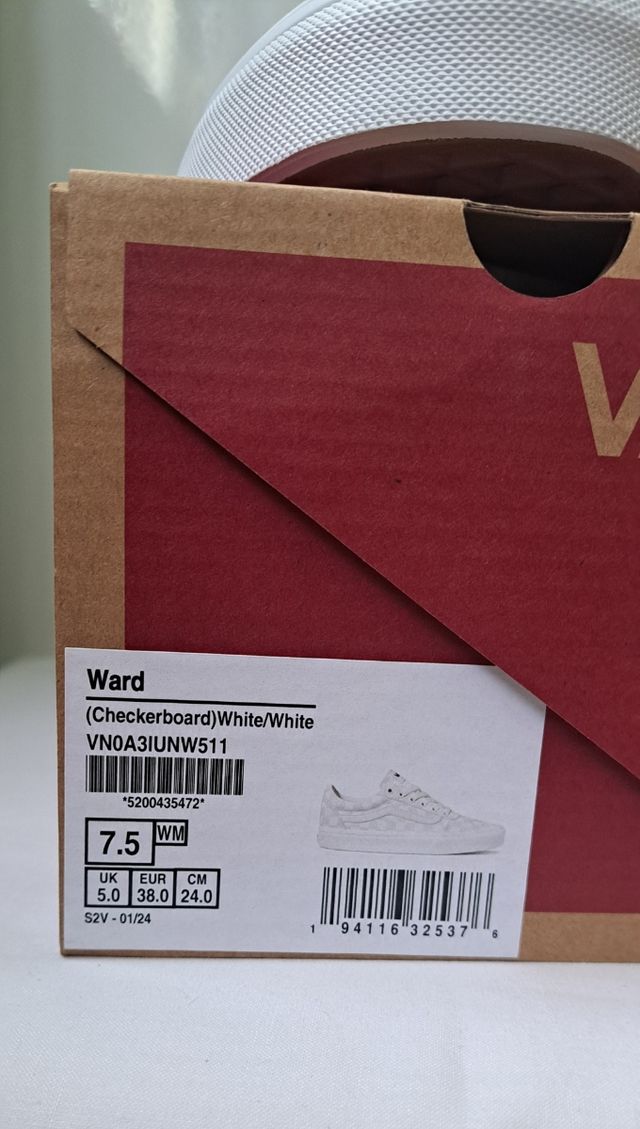 Vans blancas talla 38