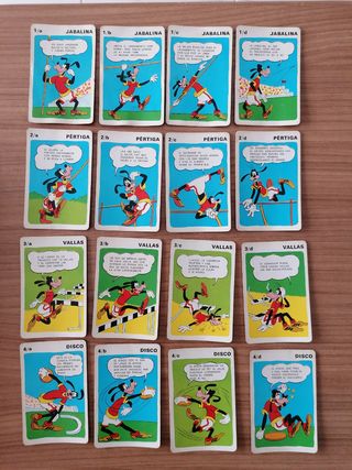 Cartas GOOFY, EL OLÍMPICO 