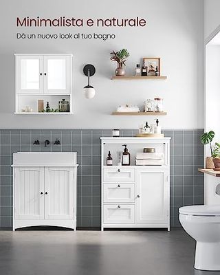 Mobile da Bagno, Armadio da Bagno, Armadietto Auto