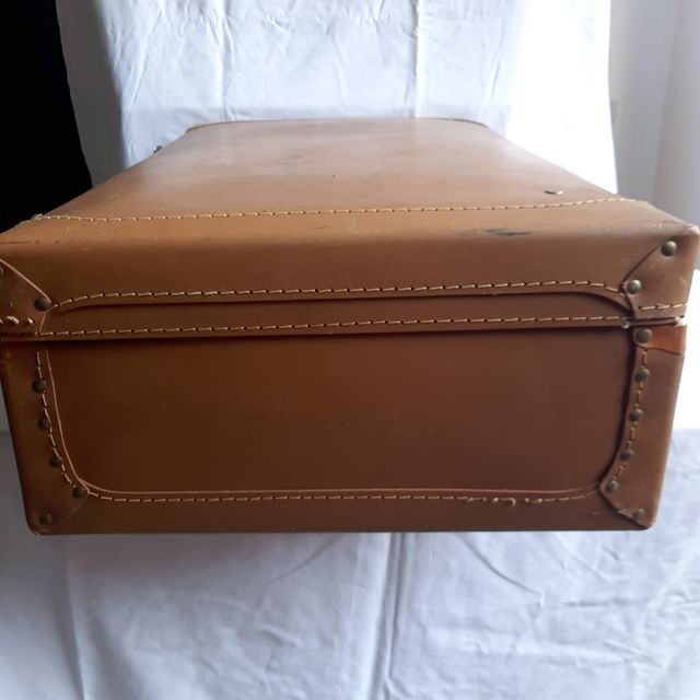 Antica valigia in fibra Vera Fibra Adams - vintage