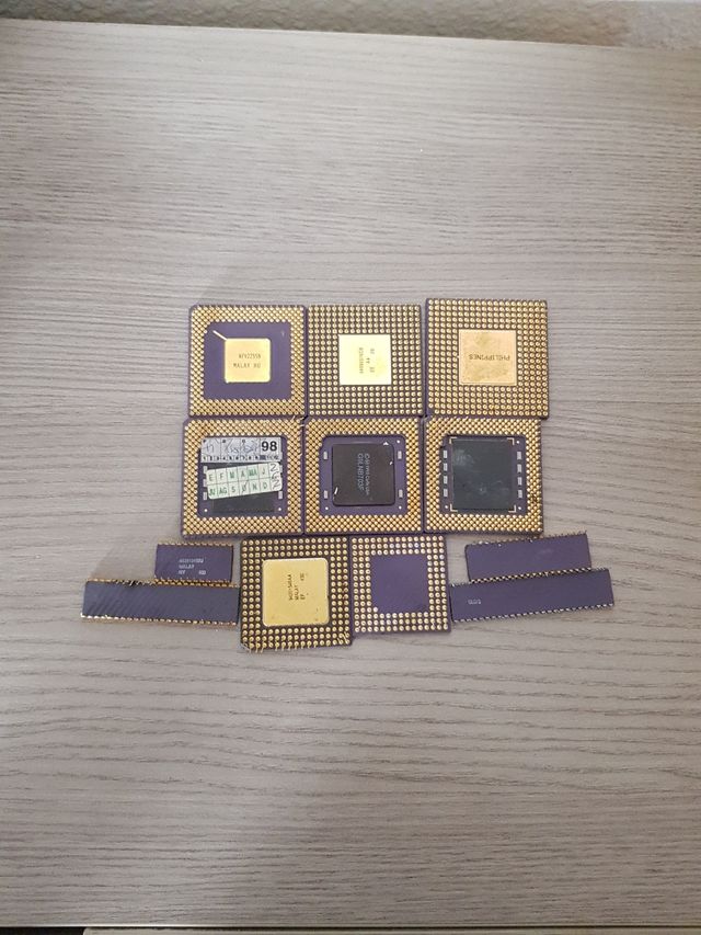 Procesadores de cerámica raros 