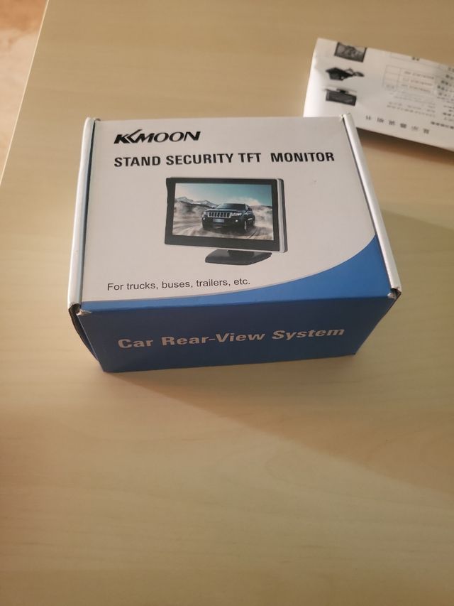 Monitor de cámara trasera