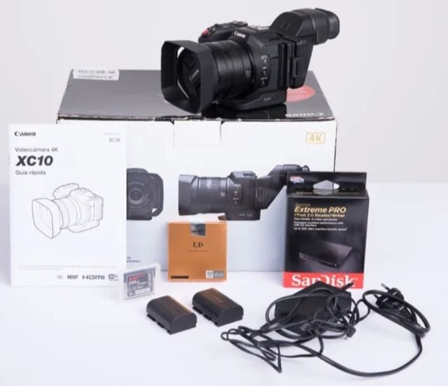 Canon XC10 4k videocamara profesional