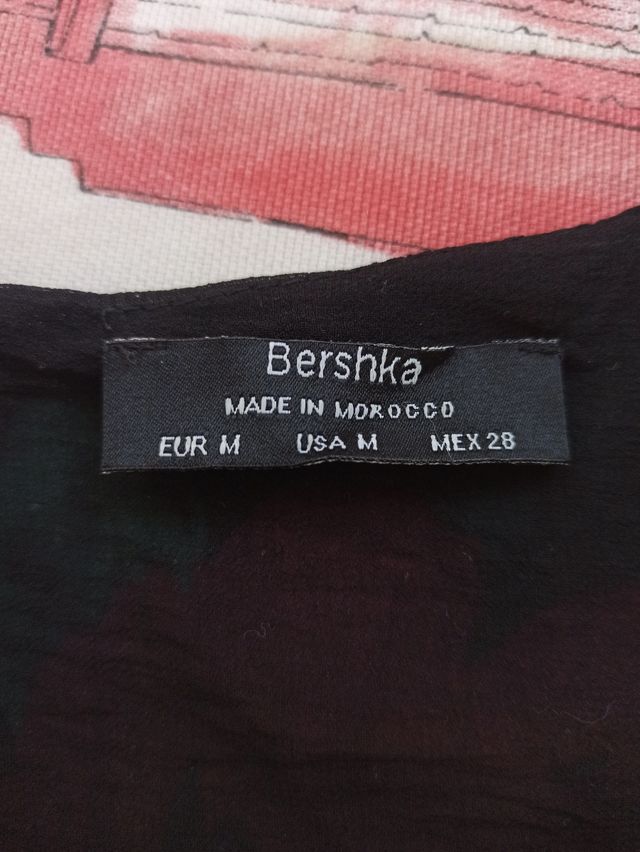Vestido floreado - Bershka