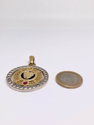 Colgante dos oros Versace 18K 17.80gr