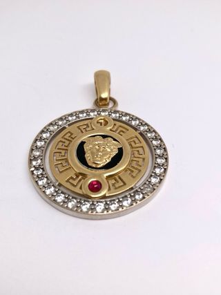 Colgante dos oros Versace 18K 17.80gr