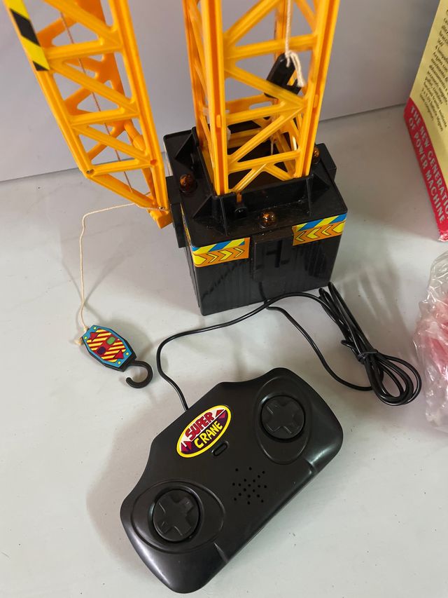 Grúa Control Remoto Juguete nuevo años 80