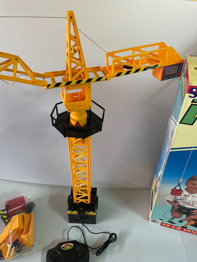Grúa Control Remoto Juguete nuevo años 80