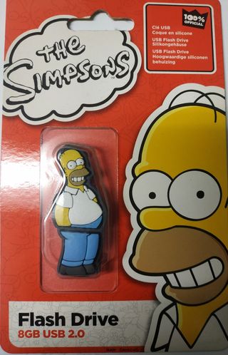 Pendrive 8gb Homer Simpson