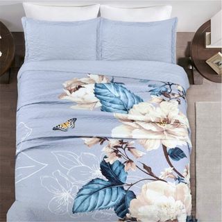 Colcha de verão com estampado digital