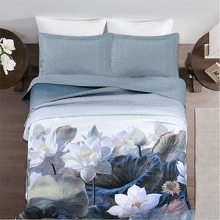 Colcha de verão com estampado digital