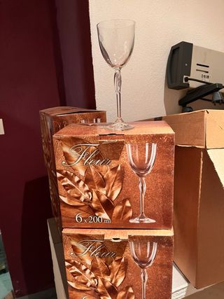 Cristalería Copas