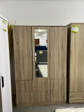 ARMARIO SUPER ECONOMICO 3 PUERTAS + ESPEJO NUEVO