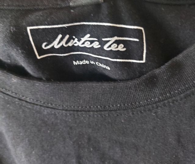 Camiseta m/c negra estampada King Mike Tee