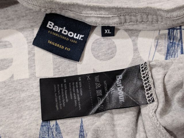 Camiseta XL Barbour Mariner Tailored Fit
