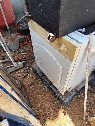Horno vitrocerámica estufa de gas y lavavajillas 