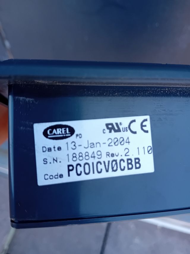 Controlador carel climaveneta