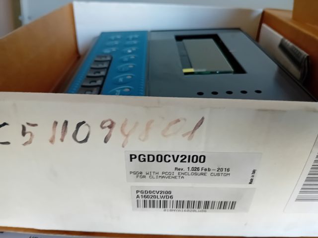 Controlador carel para climaveneta