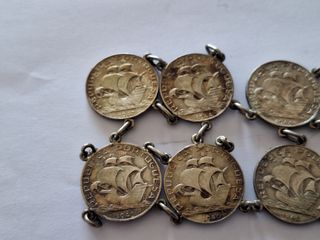Pulsera monedas portuguesas