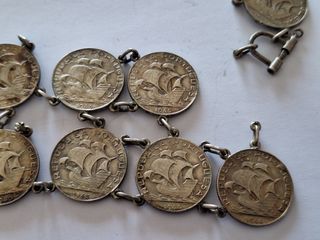 Pulsera monedas portuguesas
