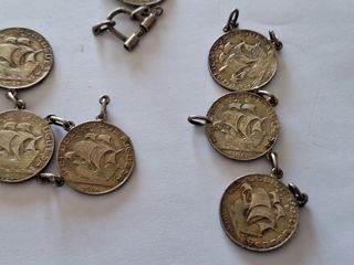 Pulsera monedas portuguesas