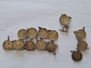 Pulsera monedas portuguesas