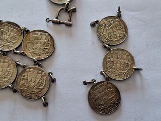 Pulsera monedas portuguesas