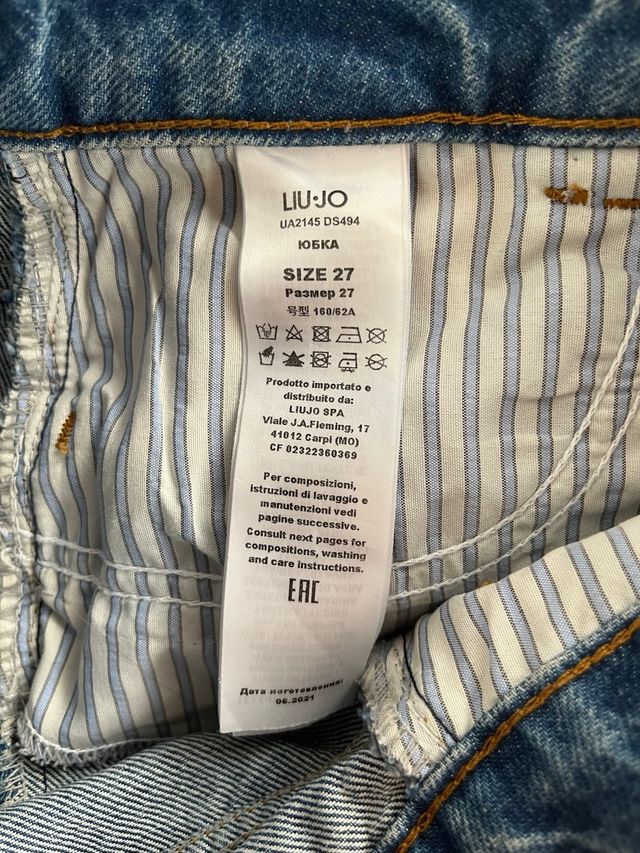 Falda Vaquera Liu Jo T.27