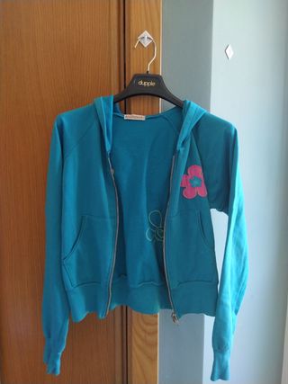 Sudadera sobre cintura