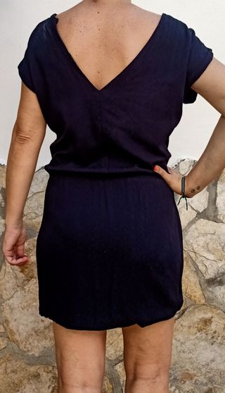 Vestido casual negro 