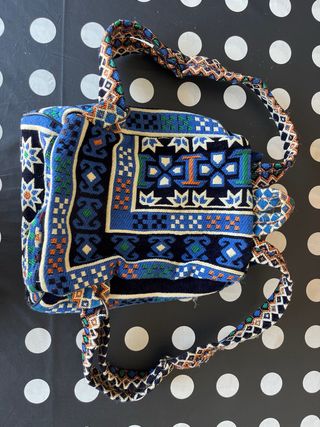 Mochila motivos geométricos
