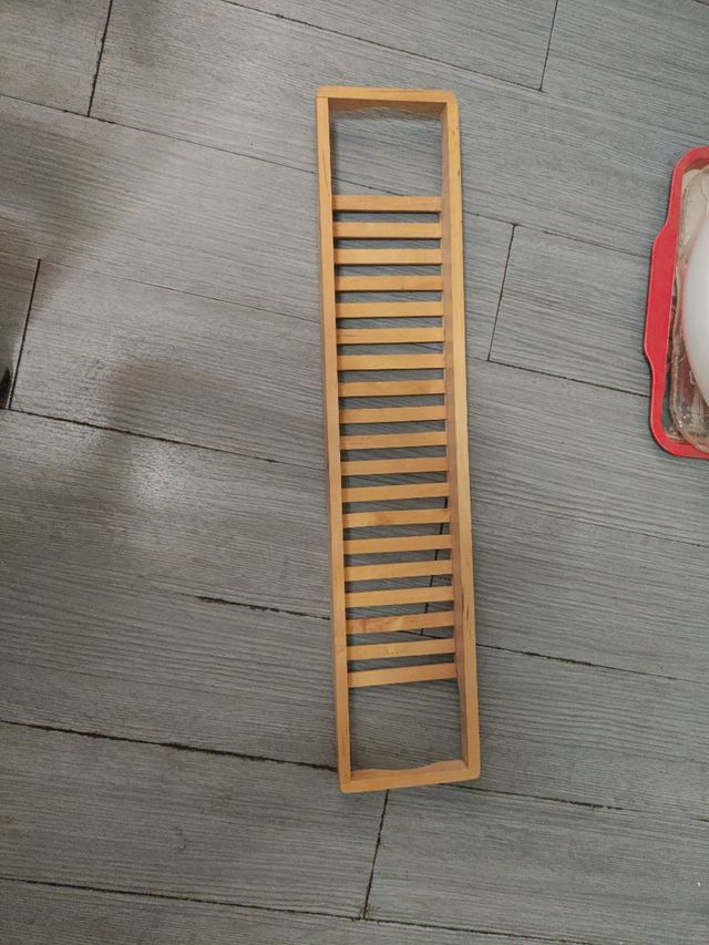 Bandeja de bambú Ikea para bañera