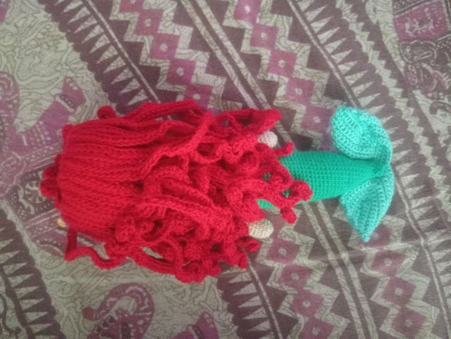 Muñeca Amigurumi la Sirenita