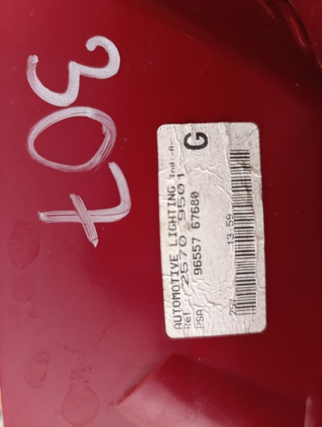 Piloto trasero izquierdo Peugeot 307