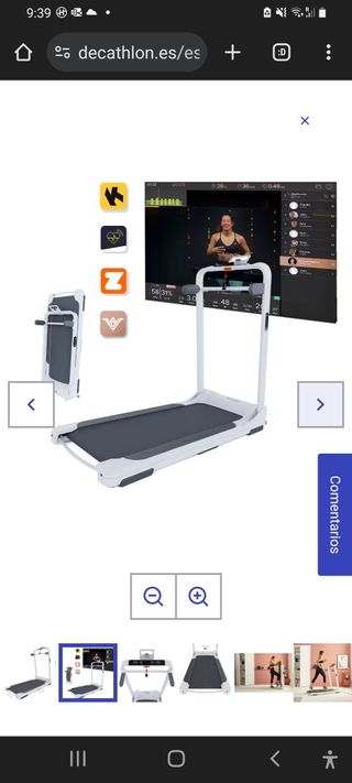 Cinta de andar/correr