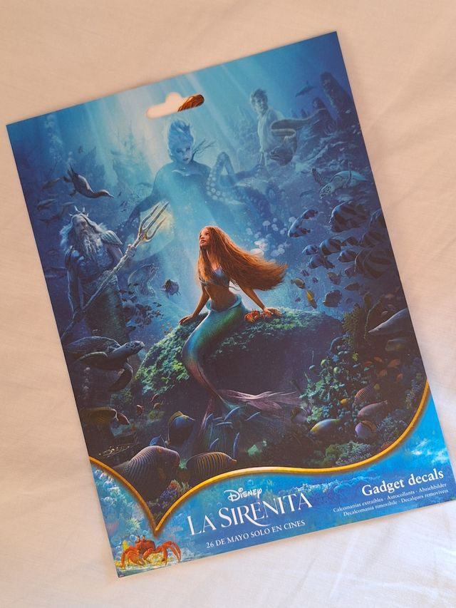 Pegatinas La sirenita