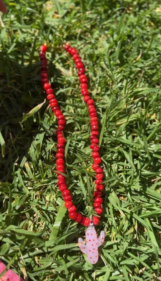 Collar handmade cactus murano